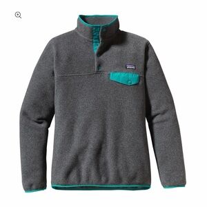 Patagonia Gray Women's Lightweight Synchilla® Snap-T® Pullover